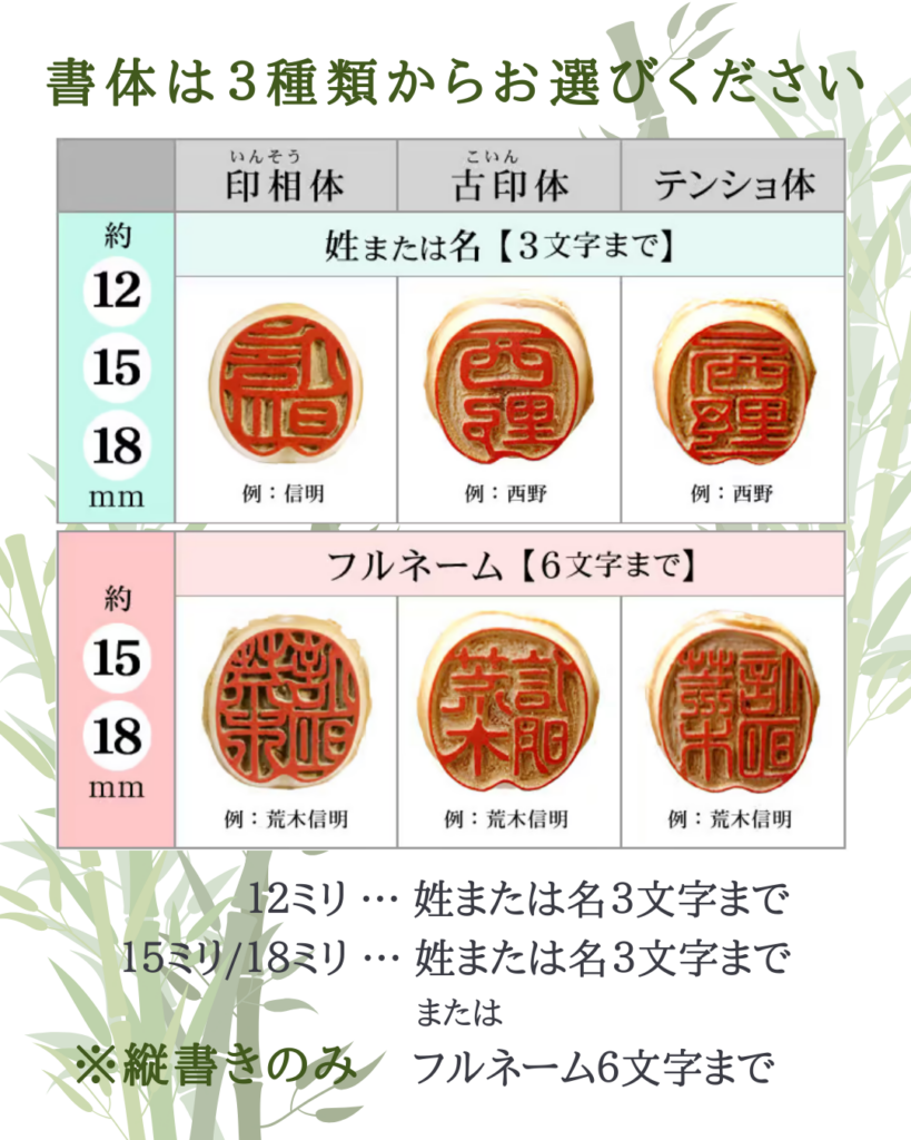 竹製印鑑：朱竹印