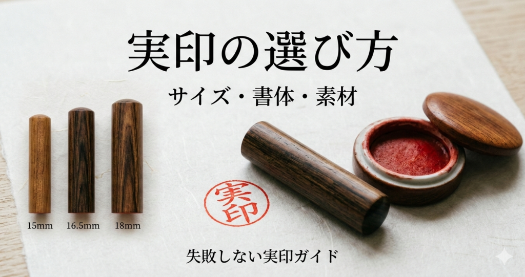IMG_6557 | 西野工房|印鑑の専門情報コラム 実印の選び方 サイズ 書体 素材
