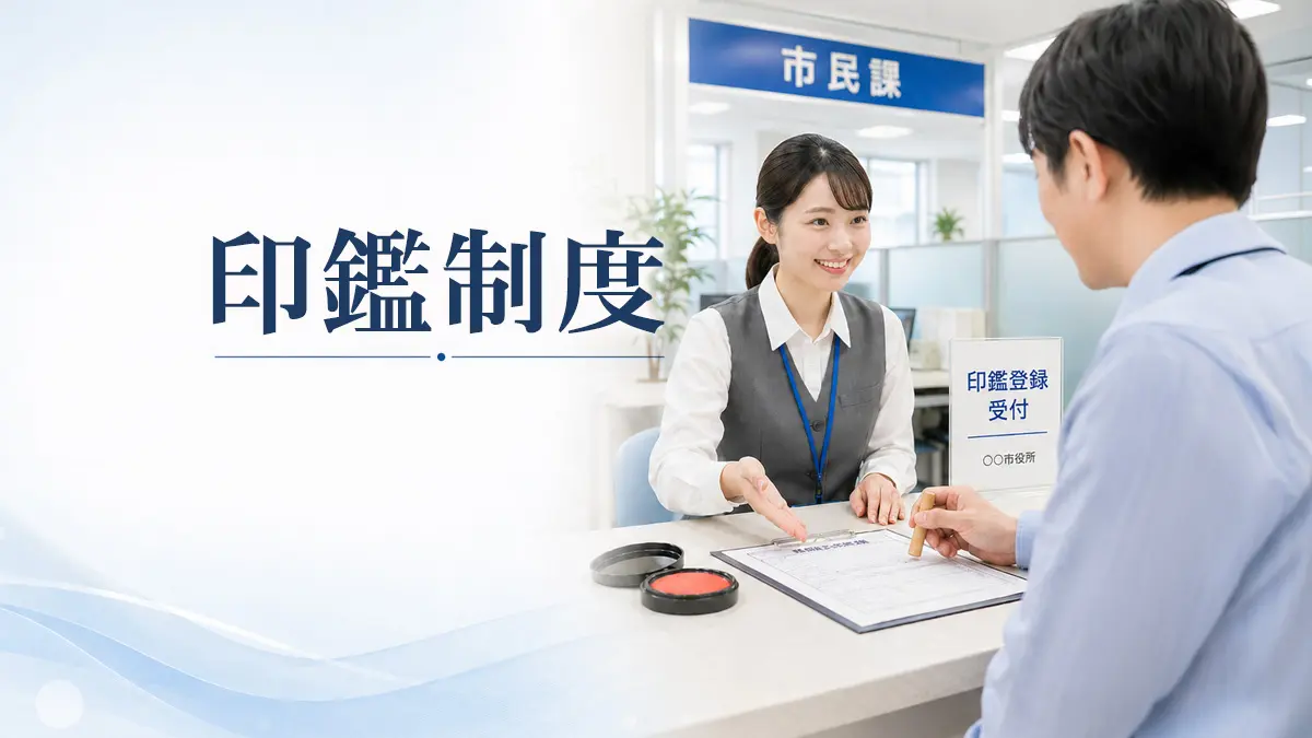 印鑑に関する制度について