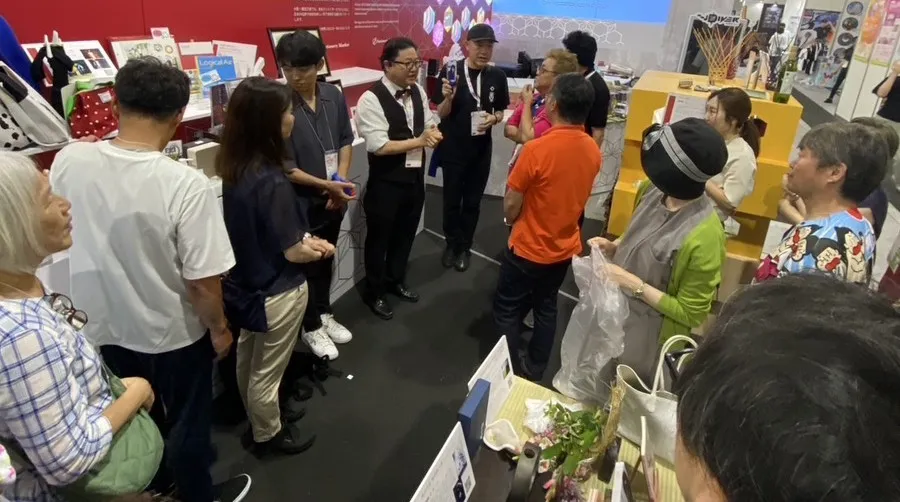 最終日、展示撤収前の様子