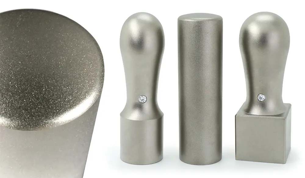 シルバーチタン印材