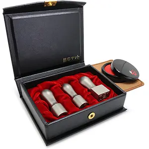 個会社用印鑑 シルバーチタン