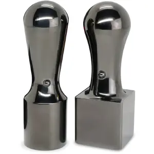 会社用印鑑 鏡面ブラックチタン