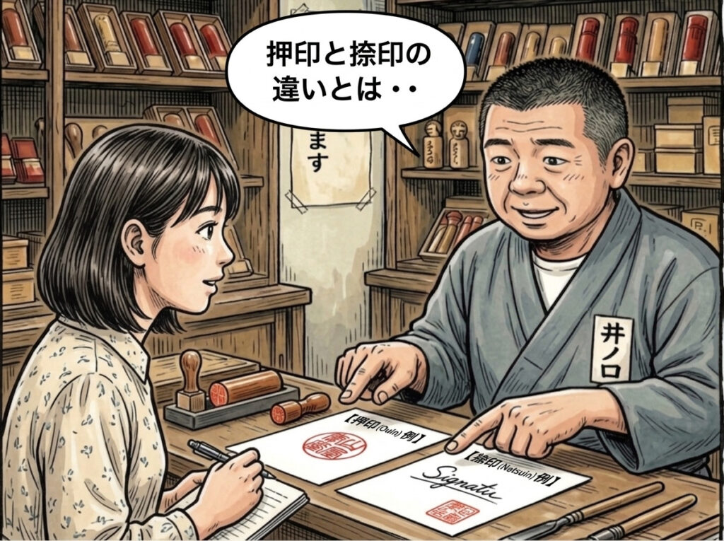 押印と捺印の違いとは 契約書や申込書で使われる意味の違いを解説